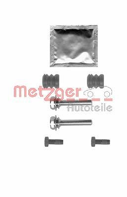 Metzger Autoteile Führungshülsensatz, Bremssattel [Hersteller-Nr. 113-1301X] für Opel, Ford, Fiat, Abarth, Mercedes-Benz, Mazda, Renault, BMW, Lancia,
