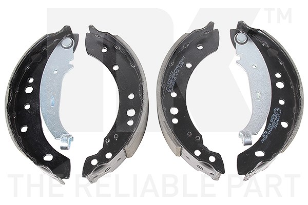 Nk Bremsbackensatz für Trommelbremse, Hinterachse [Hersteller-Nr. 2799572] für Renault, Citroën, Mg, Peugeot