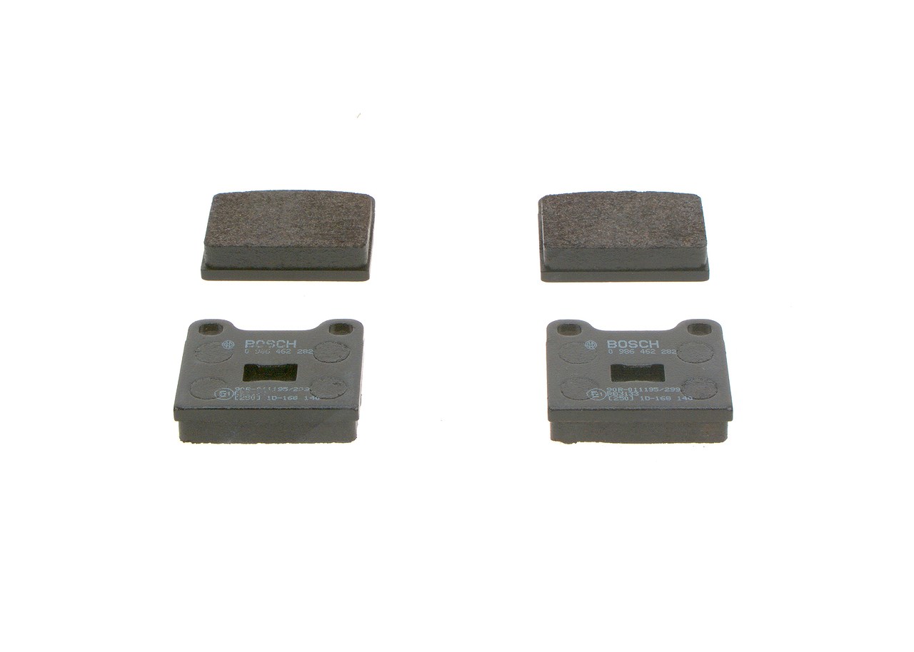 Bosch Bremsbelagsatz, Scheibenbremse [Hersteller-Nr. 0986462282] für VW, Audi