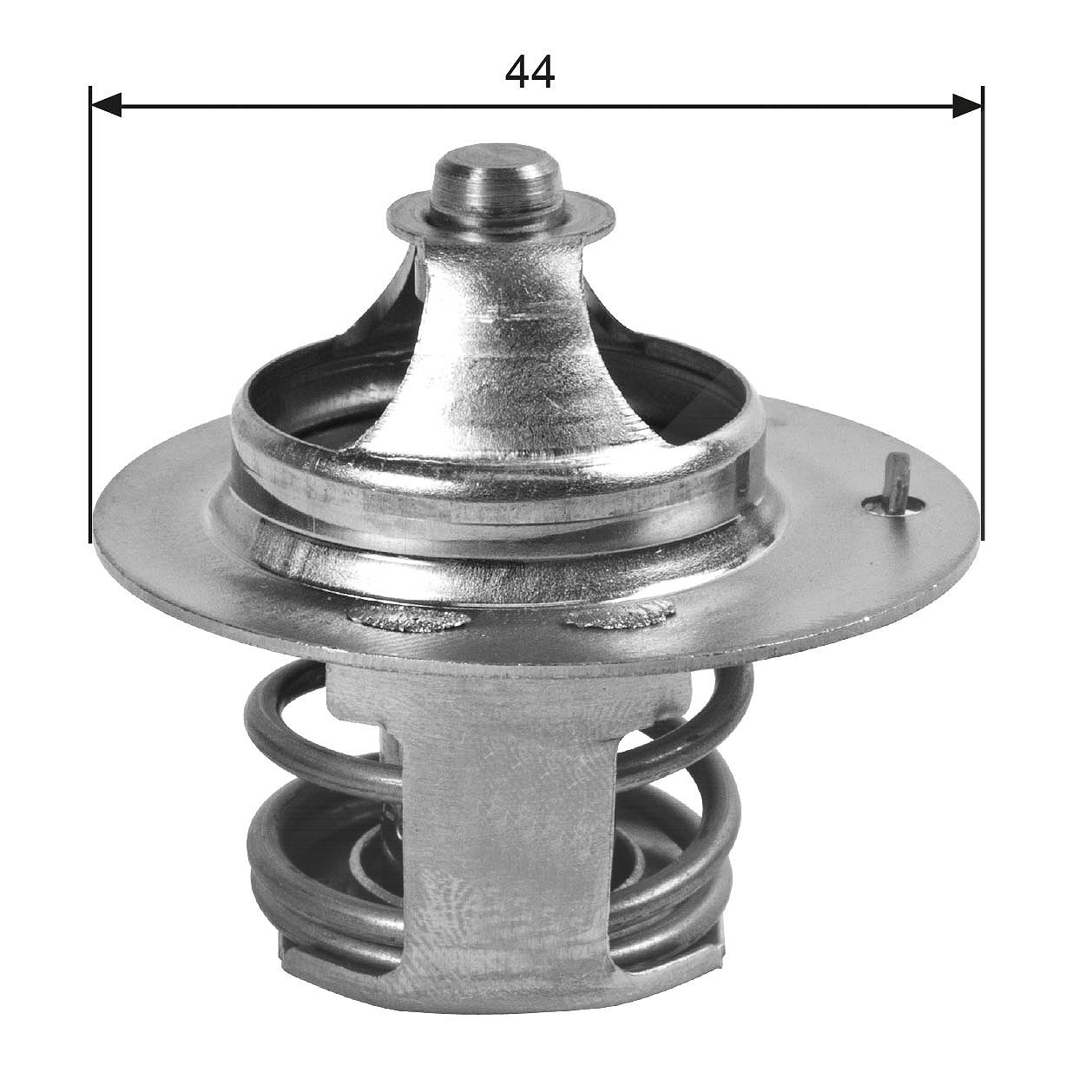Gates Thermostat, Kühlmittel [Hersteller-Nr. TH29688G1] für Nissan, Daihatsu, Suzuki, Geo, Chevrolet, Subaru