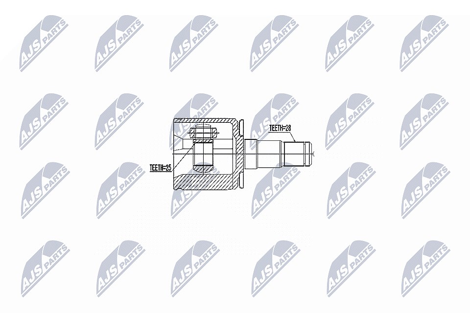 Nty Gelenksatz, Antriebswelle [Hersteller-Nr. NPW-MS-047] für Mitsubishi