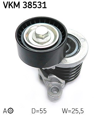 Skf Spannrolle, Keilrippenriemen [Hersteller-Nr. VKM38531] für Mercedes-Benz