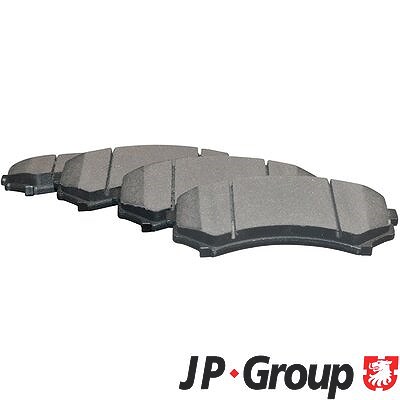 Jp Group Bremsbelagsatz, Scheibenbremse [Hersteller-Nr. 3963600310] für Mazda, Isuzu, Mitsubishi