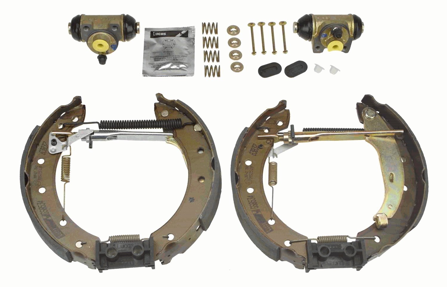 Trw Bremsbackensatz Superkit [Hersteller-Nr. GSK1058] für Renault, Dacia