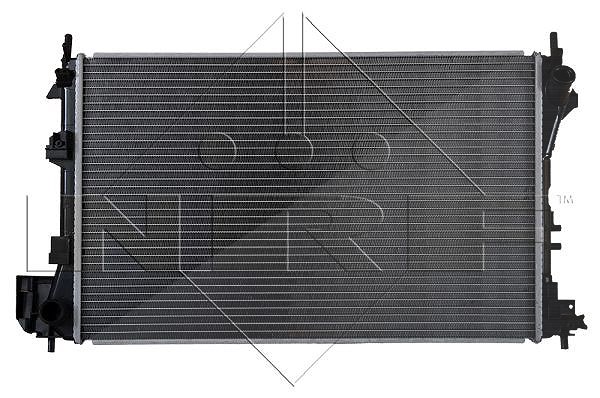 Nrf Kühler, Motorkühlung [Hersteller-Nr. 58293] für Saab, Opel, Vauxhall, Fiat
