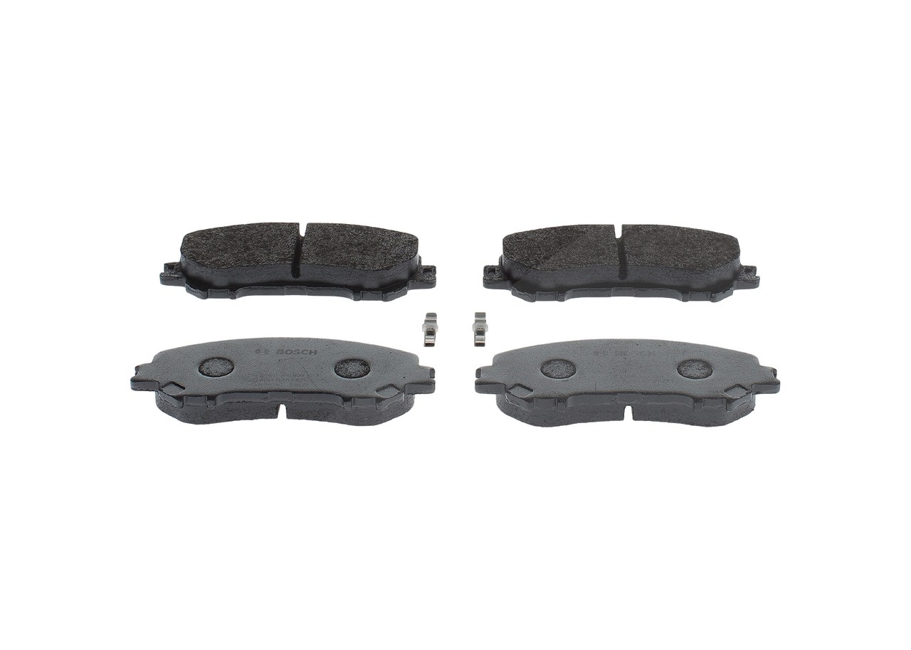 Bosch Bremsbelagsatz, Scheibenbremse [Hersteller-Nr. 0986494720] für Nissan, Renault