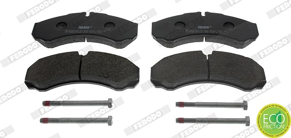Ferodo Bremsbeläge hnten (Satz) [Hersteller-Nr. FVR1102] für Iveco, Renault Trucks, Renault