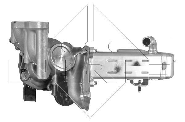 Nrf AGR-Modul [Hersteller-Nr. 48204] für Citroën, Peugeot