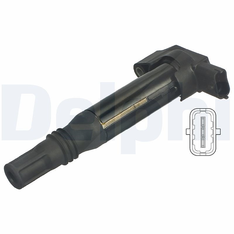 Delphi Zündspule [Hersteller-Nr. GN10583-12B1] für Peugeot, Vauxhall, Ds, Citroën, Opel