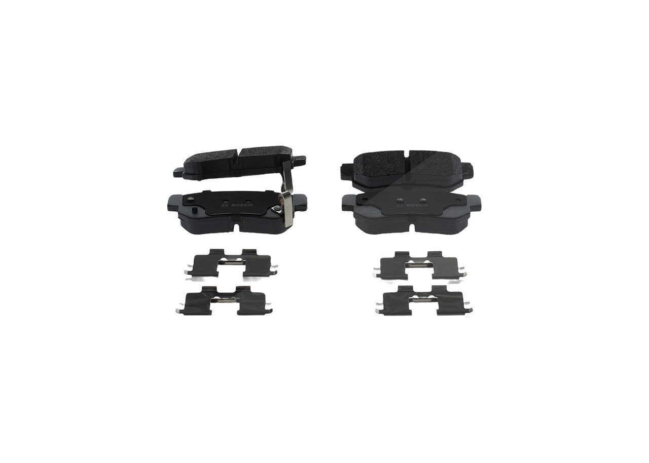 Bosch Bremsbelagsatz, Scheibenbremse [Hersteller-Nr. 0986494635] für Kia, Hyundai