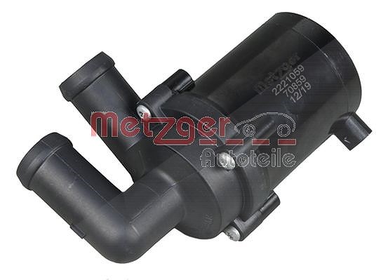 Metzger Autoteile Zusatzwasserpumpe [Hersteller-Nr. 2221059] für Audi, Seat, Skoda, VW