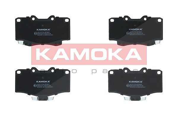 Kamoka Bremsbelagsatz, Scheibenbremse [Hersteller-Nr. JQ1013704] für Toyota
