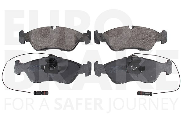 Eurobrake Bremsbeläge hinten (Satz) [Hersteller-Nr. 5502223329] für VW, Mercedes-Benz