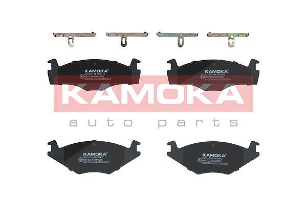 Kamoka Bremsbelagsatz, Scheibenbremse [Hersteller-Nr. JQ1012144] für VW, Alpine, Citroën, Renault, Seat
