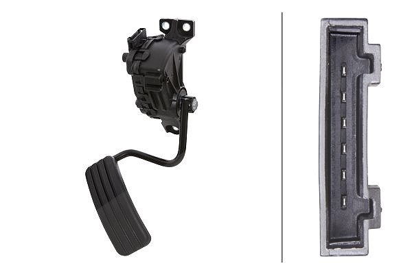 Hella Sensor, Fahrpedalstellung [Hersteller-Nr. 6PV010946-191] für Dacia, Renault