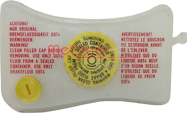 Metzger Autoteile Ausgleichsbehälter, Bremsflüssigkeit [Hersteller-Nr. 2140145] für Audi, Seat, VW, Skoda