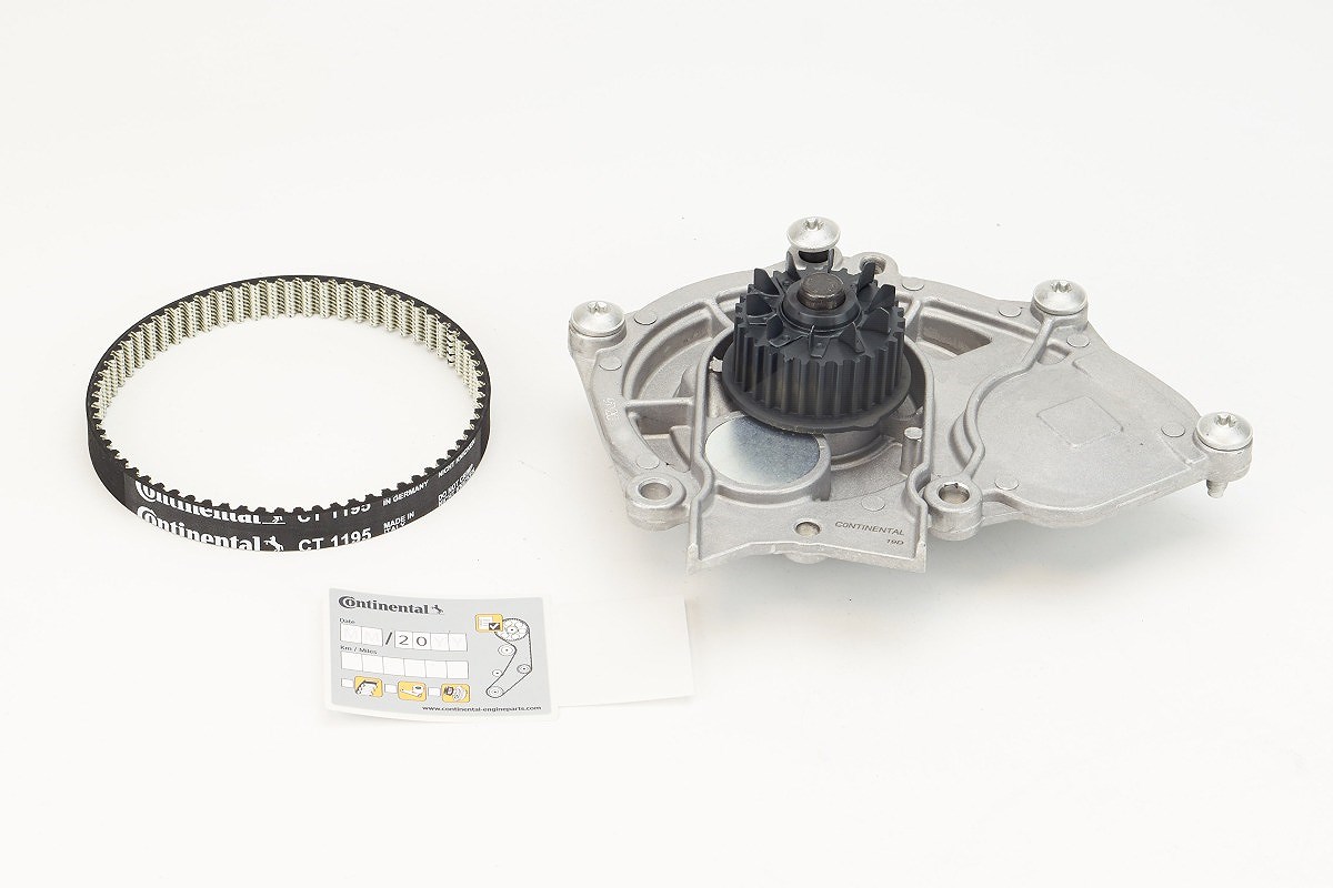 Continental Ctam Wasserpumpe + Zahnriemensatz [Hersteller-Nr. CT1195WP1] für Skoda, Cupra, VW, Seat, Audi