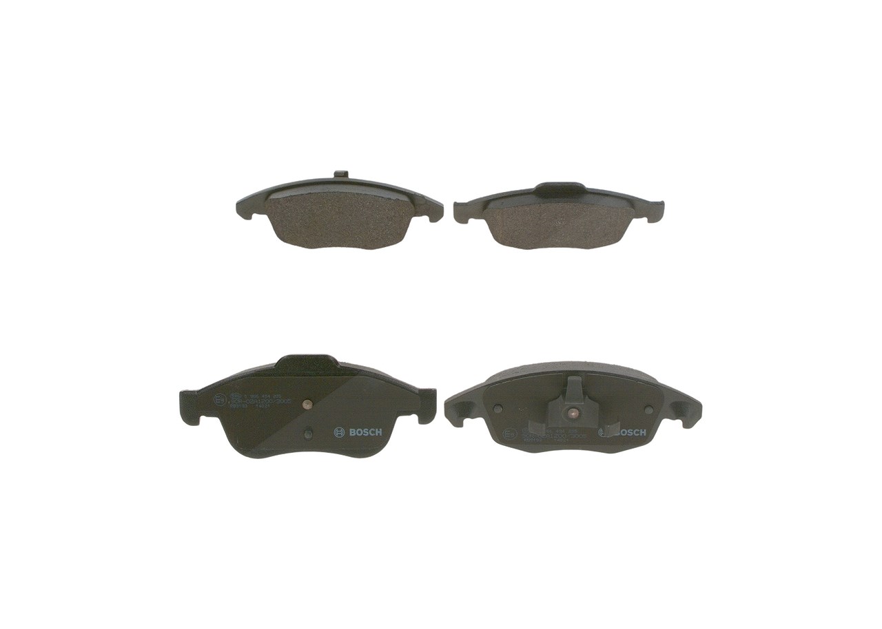 Bosch Bremsbelagsatz, Scheibenbremse [Hersteller-Nr. 0986494235] für Citroën, Ds, Peugeot