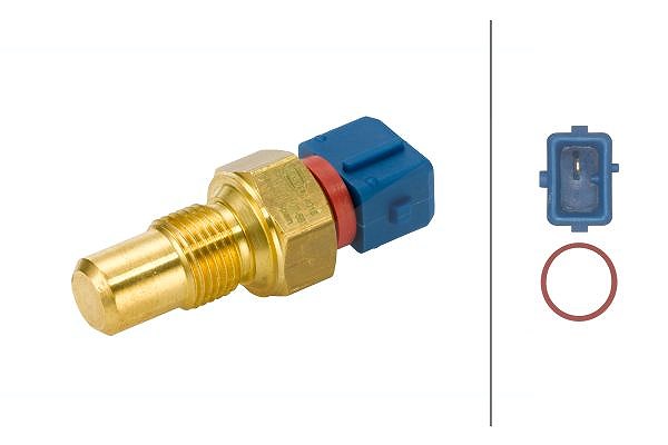 Hella Sensor, Öltemperatur [Hersteller-Nr. 6PT009107-681] für Citroën, Peugeot