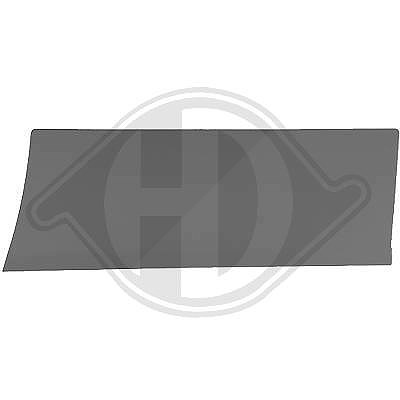 Diederichs Zier-/Schutzleiste, Seitenwand [Hersteller-Nr. 4497267] für Opel, Renault
