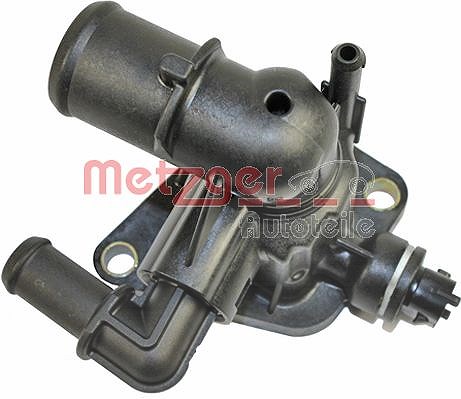 Metzger Autoteile Thermostat, Kühlmittel [Hersteller-Nr. 4006104] für Citroën, Vauxhall, Fiat, Chevrolet, Lancia, Peugeot, Alfa Romeo, Opel, Ford
