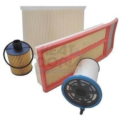 Meat & Doria Filter-Satz [Hersteller-Nr. FKFIA068] für Opel, Jeep, Suzuki, Citroën, Chrysler, Alfa Romeo, Ford, Fiat, Chevrolet, Vauxhall