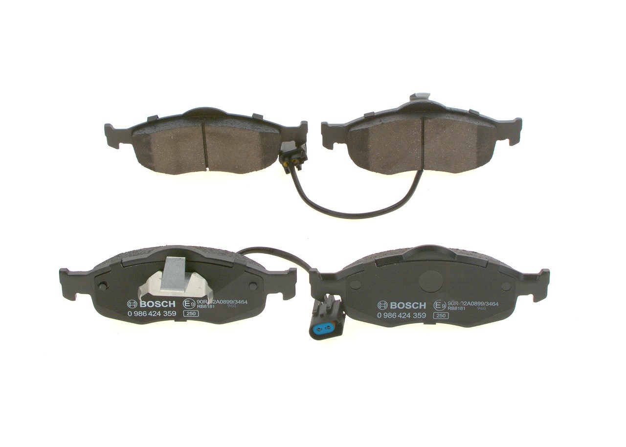 Bosch Bremsbelagsatz, Scheibenbremse [Hersteller-Nr. 0986424359] für Ford