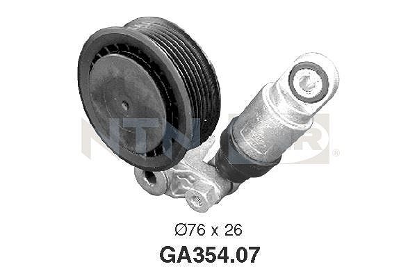 Snr Spannrolle, Keilrippenriemen [Hersteller-Nr. GA354.07] für VW