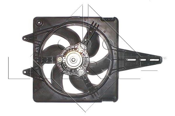 Nrf Lüfter, Motorkühlung [Hersteller-Nr. 47820] für Fiat
