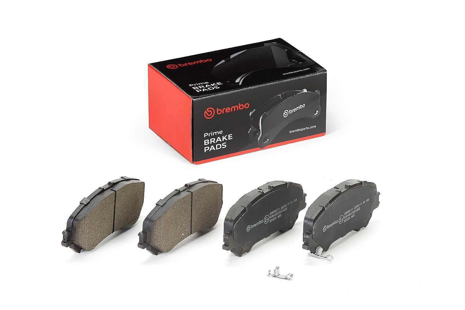 Brembo Bremsbelagsatz, Scheibenbremse [Hersteller-Nr. P56099] für Renault, Nissan