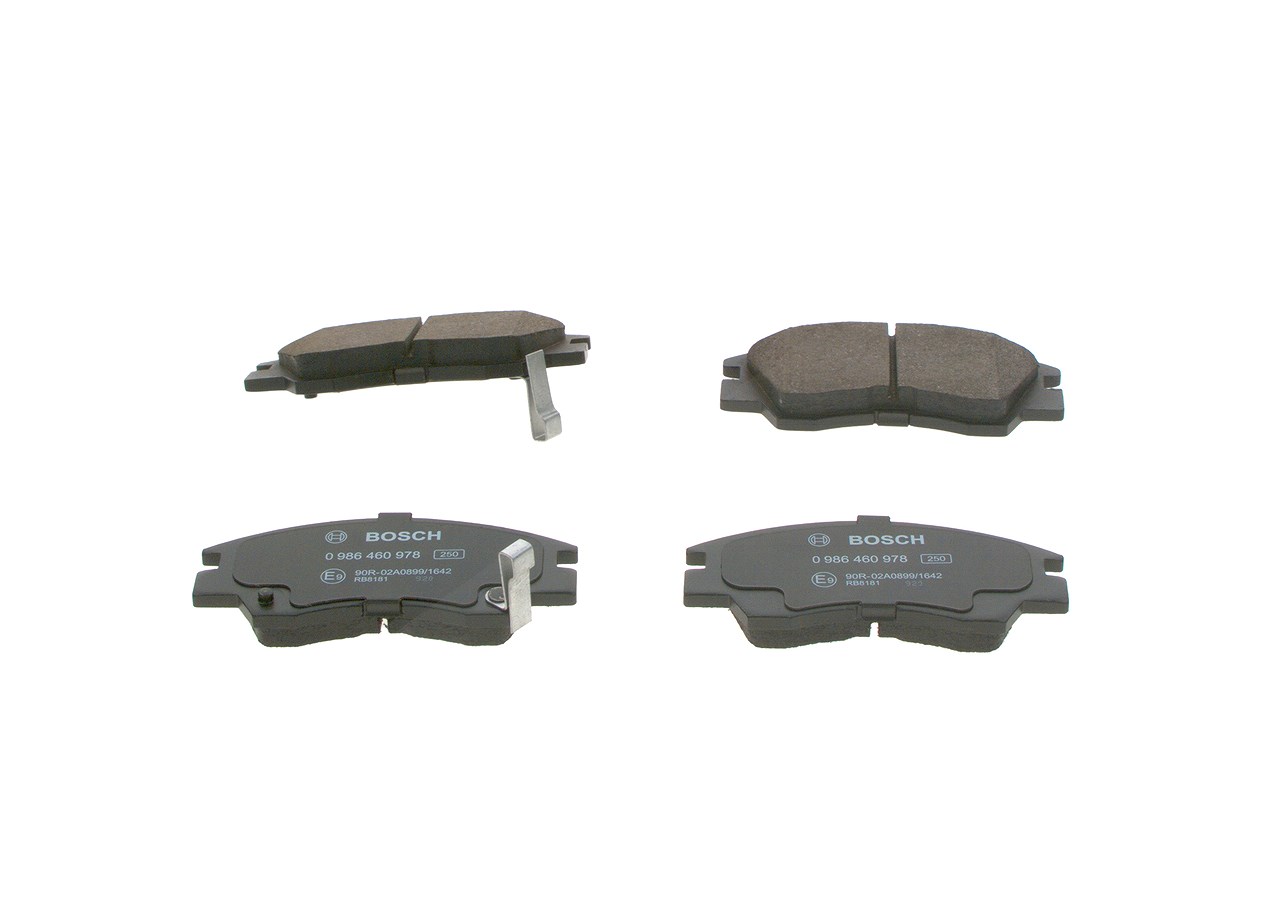 Bosch Bremsbeläge vorne (Satz) [Hersteller-Nr. 0986460978] für Mitsubishi