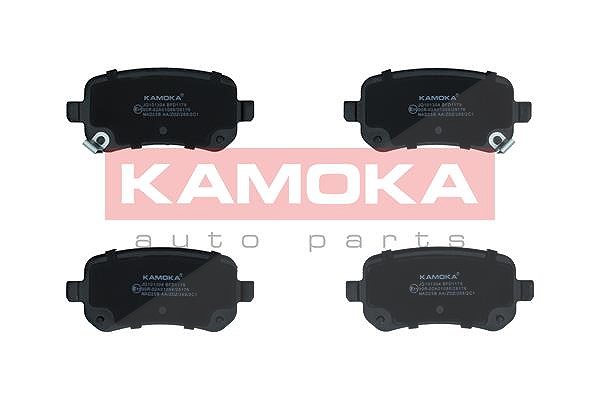 Kamoka Bremsbelagsatz, Scheibenbremse [Hersteller-Nr. JQ101304] für Chrysler, Dodge, Fiat