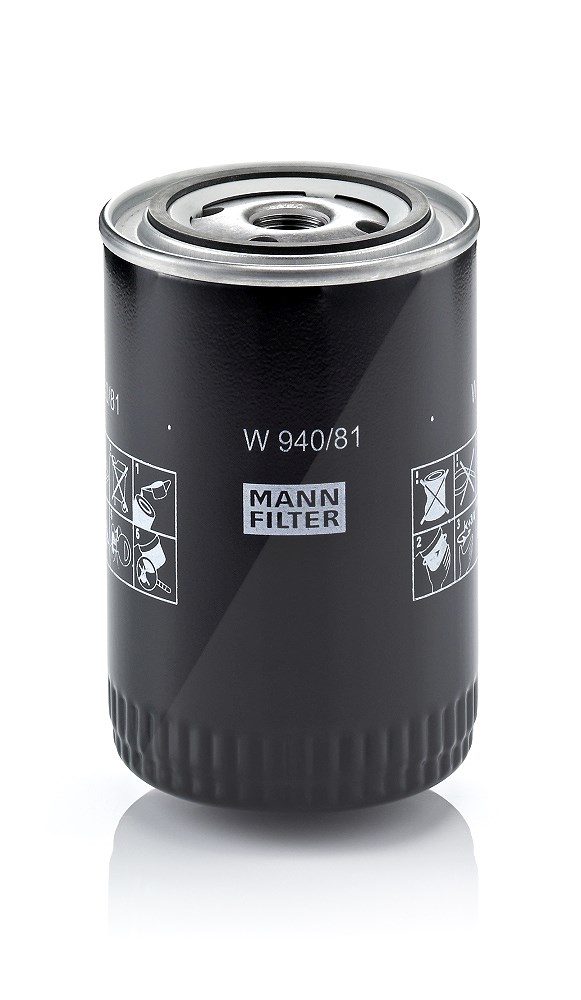 Mann-filter Ölfilter [Hersteller-Nr. W940/81] für Toyota, Lexus, Ford Usa, Ford, VW, Seat, Audi