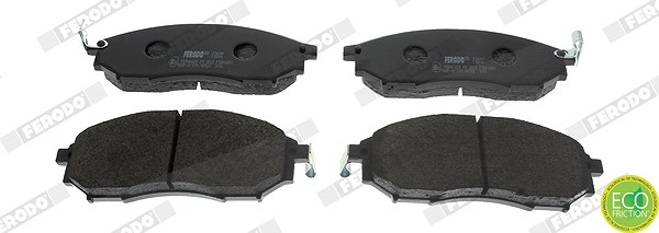 Ferodo Bremsbelagsatz, Scheibenbremse [Hersteller-Nr. FDB1881] für Infiniti, Nissan
