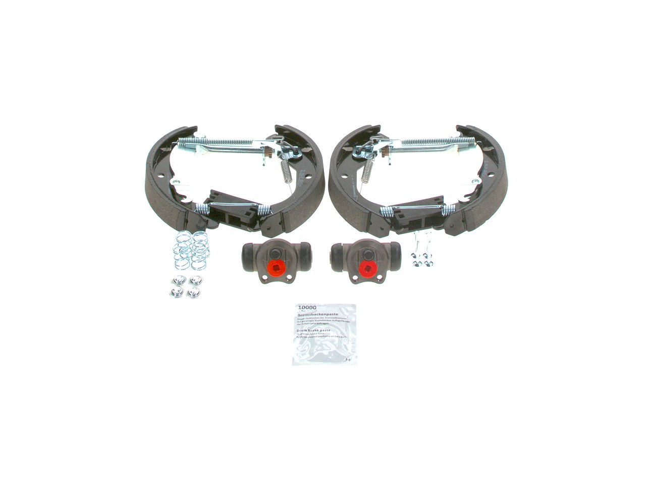 Bosch Bremsbackensatz [Hersteller-Nr. 0204114581] für Chevrolet, Vauxhall, Opel