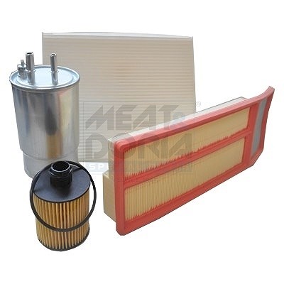 Meat & Doria Filter-Satz [Hersteller-Nr. FKFIA014] für Chrysler, Alfa Romeo, Chevrolet, Ford, Opel, Suzuki, Fiat, Citroën