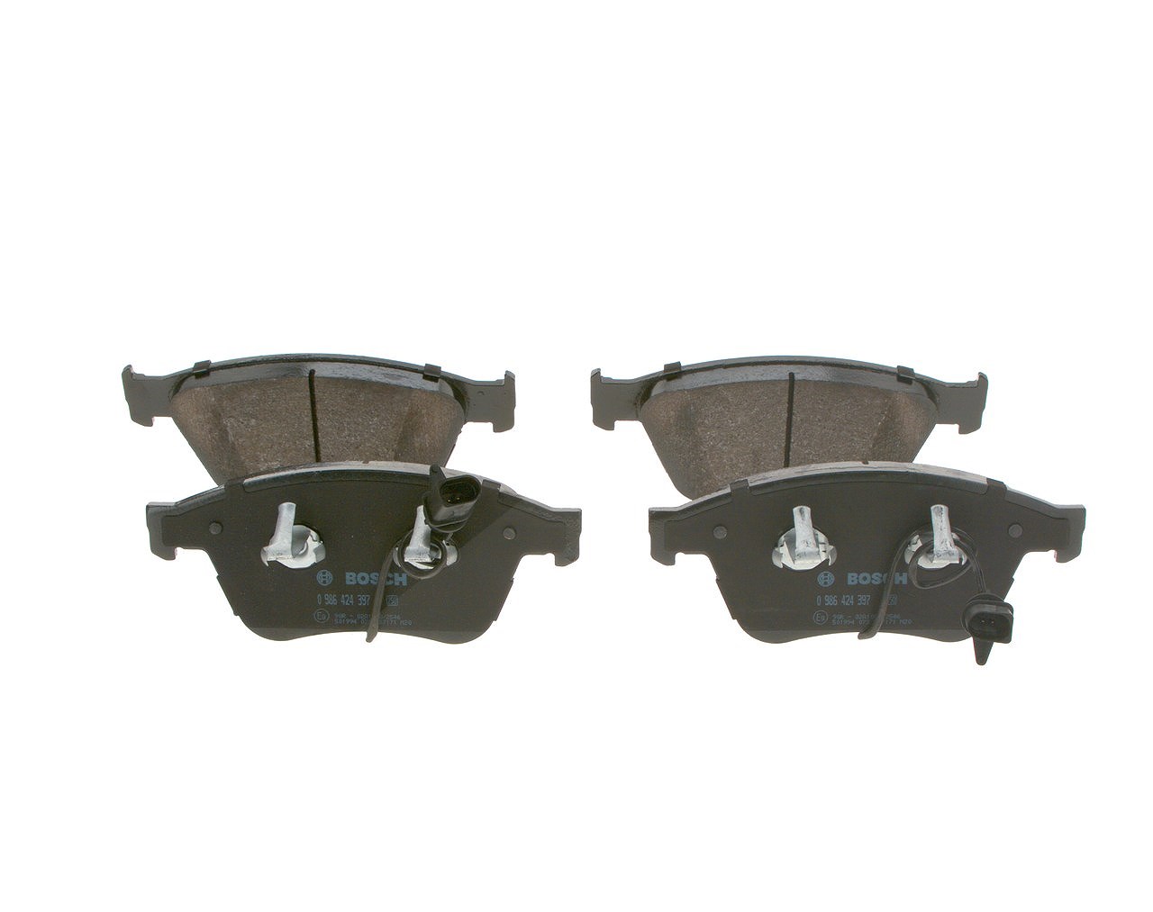 Bosch Bremsbelagsatz, Scheibenbremse [Hersteller-Nr. 0986424397] für Bentley