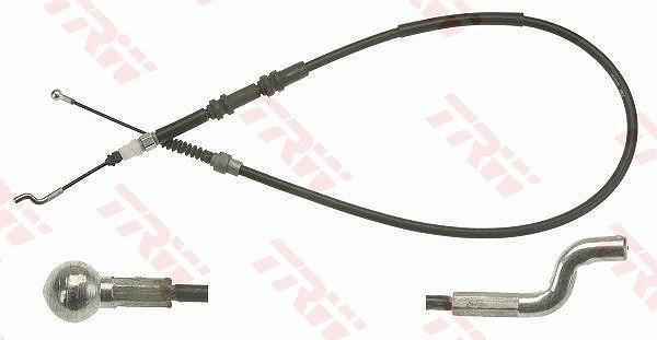 Trw Seilzug, Feststellbremse [Hersteller-Nr. GCH132] für VW