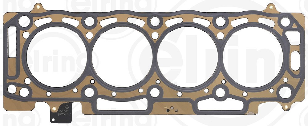 Elring Dichtung, Zylinderkopf [Hersteller-Nr. 228.512] für Opel, Citroën, Fiat, Vauxhall, Peugeot, Toyota, Ford Usa, Ds, Ford