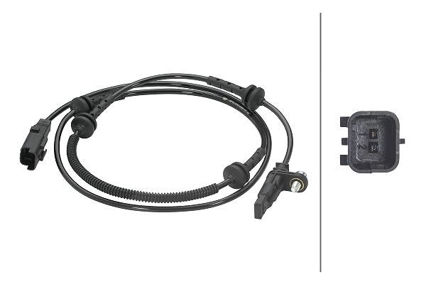 Hella Sensor, Raddrehzahl [Hersteller-Nr. 6PU010039-781] für Citroën, Peugeot