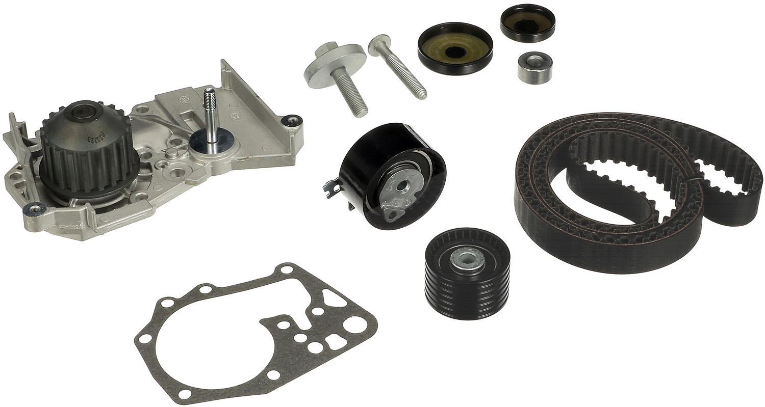 Gates Wasserpumpe + Zahnriemensatz [Hersteller-Nr. KP35501XS] für Dacia, Nissan, Renault