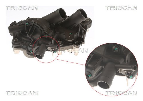Triscan Wasserpumpe [Hersteller-Nr. 860029087] für Skoda, Audi, Seat, Cupra, VW
