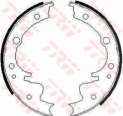 Trw Bremsbackensatz [Hersteller-Nr. GS6220] für Ford, Bedford, Iveco, Alfa Romeo, Ldv