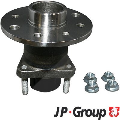 Jp Group Radnabe inkl. Radlagersatz [Hersteller-Nr. 1251400300] für Vauxhall, Opel, Daewoo