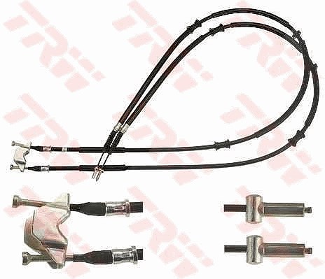 Trw Seilzug, Feststellbremse [Hersteller-Nr. GCH2509] für Chevrolet, Opel, Vauxhall