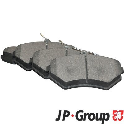 Jp Group Bremsbelagsatz Vorderachse [Hersteller-Nr. 1163602010] für Seat, VW, Chery, Audi, Geely
