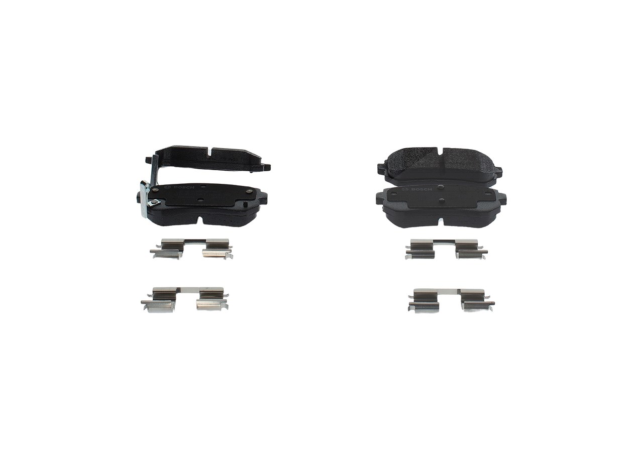 Bosch Bremsbelagsatz, Scheibenbremse [Hersteller-Nr. 0986494627] für Hyundai, Kia
