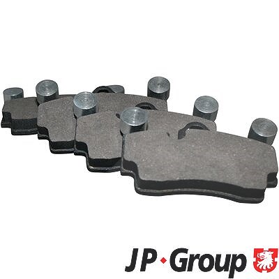 Jp Group Bremsbeläge hinten (Satz) [Hersteller-Nr. 1163706910] für Audi, VW, Porsche