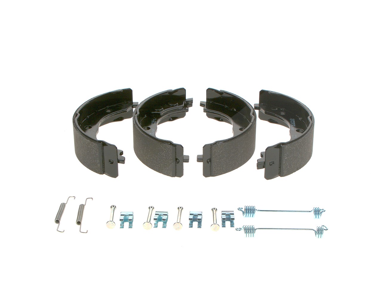 Bosch Bremsbackensatz Feststellbremse mit Zubehör [Hersteller-Nr. 0986487712] für Fiat, Peugeot