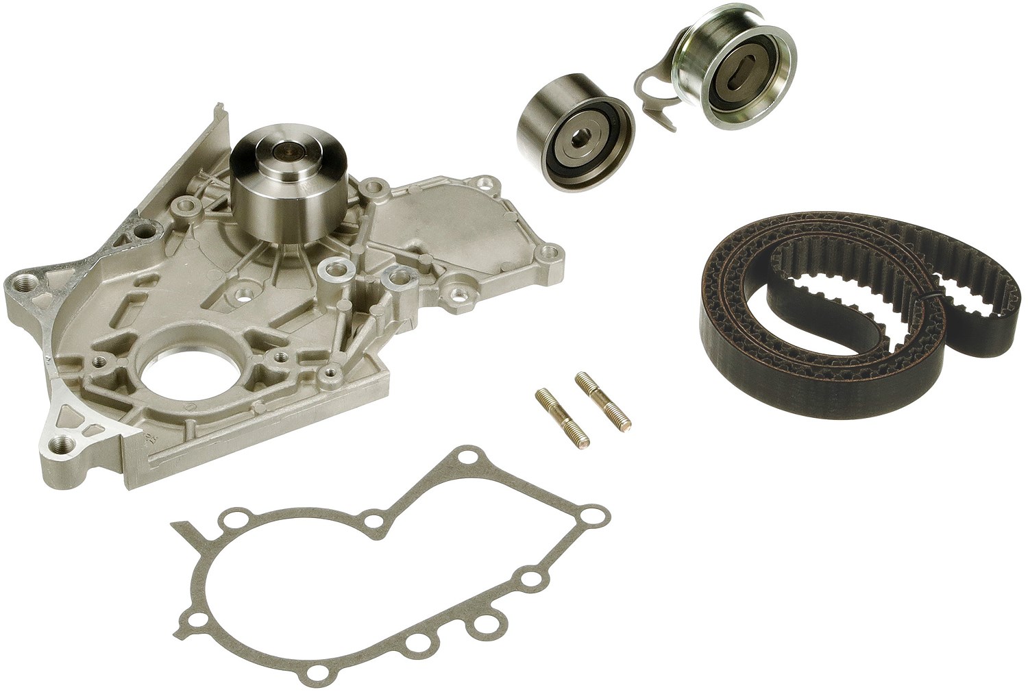 Gates Wasserpumpe + Zahnriemensatz [Hersteller-Nr. KP15057XS] für Toyota
